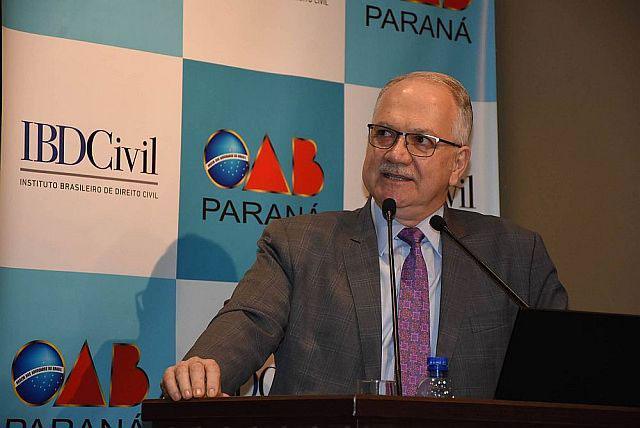 O ministro do STF Luiz Edson Fachin fez a conferência de encerramento - Foto: Bebel Ritzmann/Divulgação O ministro do STF Luiz Edson Fachin fez a conferência de encerramento - Foto: Bebel Ritzmann/Divulgação