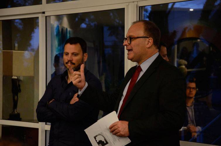 Eroulths Cortiano Junior e Weslei Vendruscolo fizeram a prestação de contas - Foto: Divulgação Eroulths Cortiano Junior e Weslei Vendruscolo fizeram a prestação de contas - Foto: Divulgação