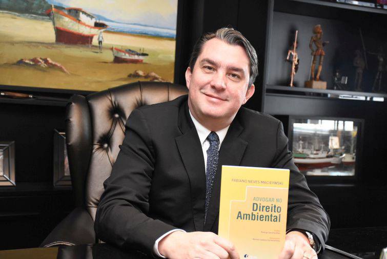 Autor Fabiano Macieywski aborda a efetividade do Direito Ambiental brasileiro - Foto: Bebel Rtizmann Autor Fabiano Macieywski aborda a efetividade do Direito Ambiental brasileiro - Foto: Bebel Rtizmann