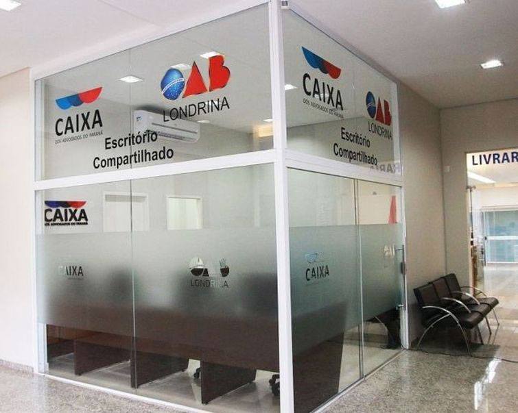 OAB Londrina ganhou os Escritórios Compartilhados neste ano - Foto: Divulgação OAB Londrina ganhou os Escritórios Compartilhados neste ano - Foto: Divulgação