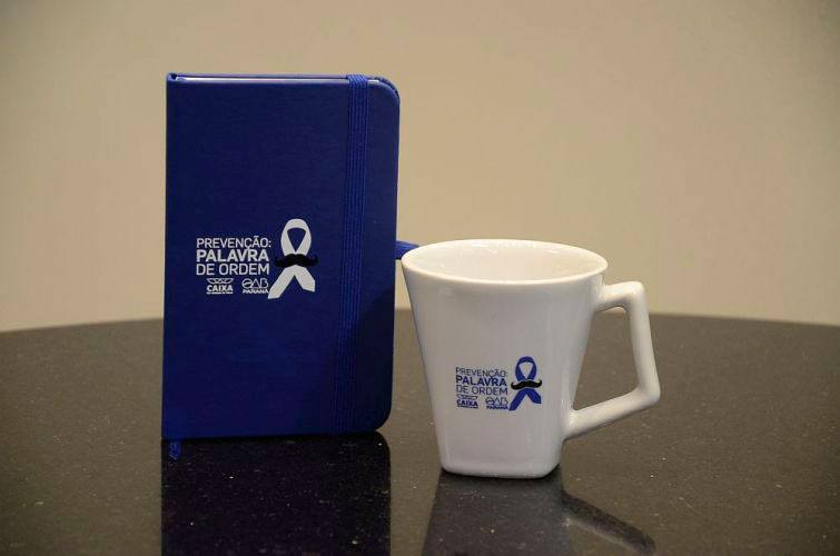 Produtos temáticos Novembro Azul estão disponíveis na Loja da CAA/PR - Foto: Divulgação Produtos temáticos Novembro Azul estão disponíveis na Loja da CAA/PR - Foto: Divulgação