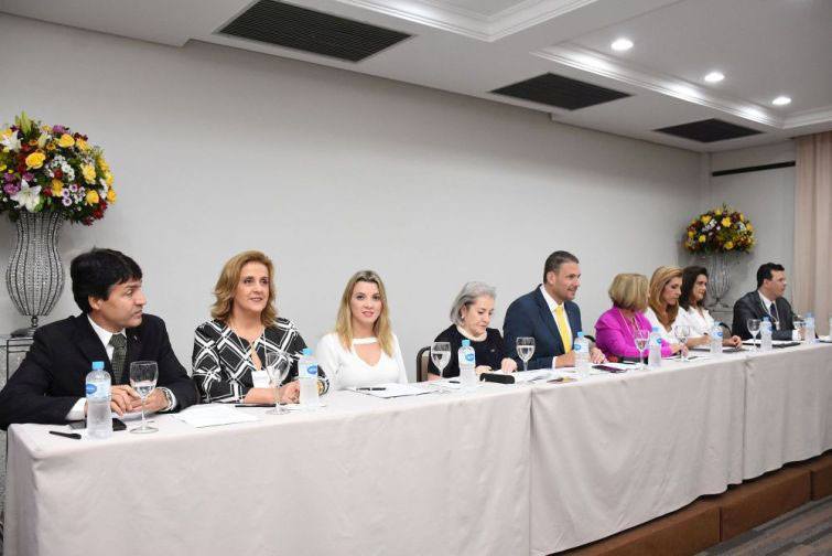 O presidente Artur Piancastelli integrou a mesa na solenidade de abertura do evento, na sexta-feira (23) - Foto: Divulgação O presidente Artur Piancastelli integrou a mesa na solenidade de abertura do evento, na sexta-feira (23) - Foto: Divulgação
