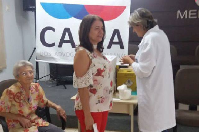 Campanha da CAA/PR já vacinou mais de 14,4 mil pessoas em todo o Paraná - Foto: Divulgação Campanha da CAA/PR já vacinou mais de 14,4 mil pessoas em todo o Paraná - Foto: Divulgação
