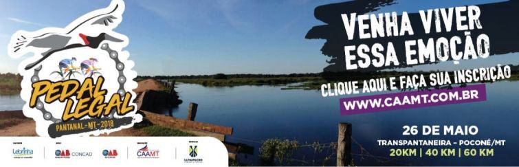 Passeio ciclístico será em rota turística da região do Pantanal - Foto: Divulgação Passeio ciclístico será em rota turística da região do Pantanal - Foto: Divulgação