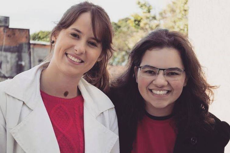 Valéria K. Lopes e Mariana Silvino Paris Valéria K. Lopes e Mariana Silvino Paris