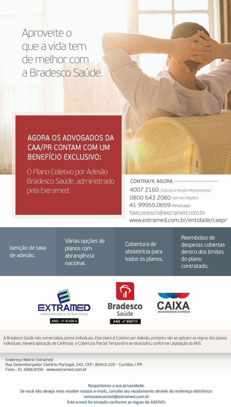 CAA/PR oferece novos planos de saúde para os advogados paranaenses - Foto: Divulgação CAA/PR oferece novos planos de saúde para os advogados paranaenses - Foto: Divulgação