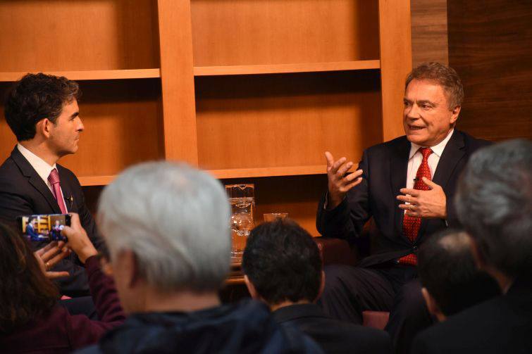 Fabricio Bittencourt da Cruz e Alvaro Dias - Foto: Bebel Ritzmann