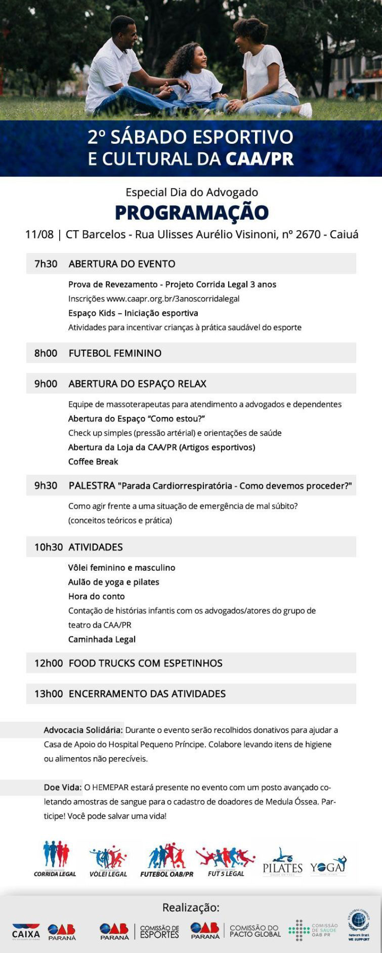 Advogados estão convidados a participar do evento que terá diferentes ações - Foto: Divulgação Advogados estão convidados a participar do evento que terá diferentes ações - Foto: Divulgação