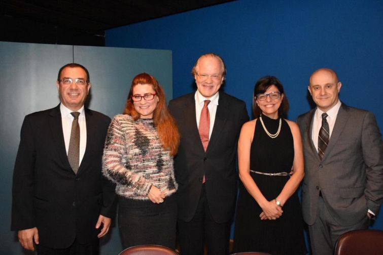 José Anacleto Abduch Santos, Ketlin Feitosa de Albuquerque, Juarez Freitas, Teresa Villac, Daniel Ferreira - Foto: Bebel Ritmann