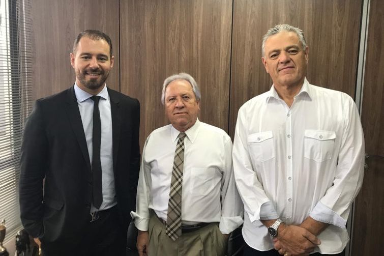 Rodrigo Pironti, Nestor Baptista e Edgar Guimarães - Foto: Divulgação Rodrigo Pironti, Nestor Baptista e Edgar Guimarães - Foto: Divulgação