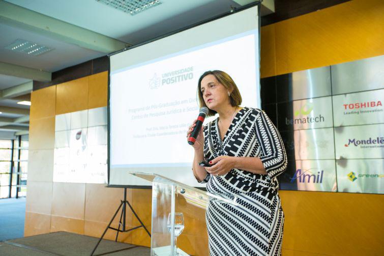 Maria Tereza Uille, conselheira do Conselho Nacional de Justiça (CNJ) e professora da Universidade Positivo - Foto: Diego Wladyka Maria Tereza Uille, conselheira do Conselho Nacional de Justiça (CNJ) e professora da Universidade Positivo - Foto: Diego Wladyka