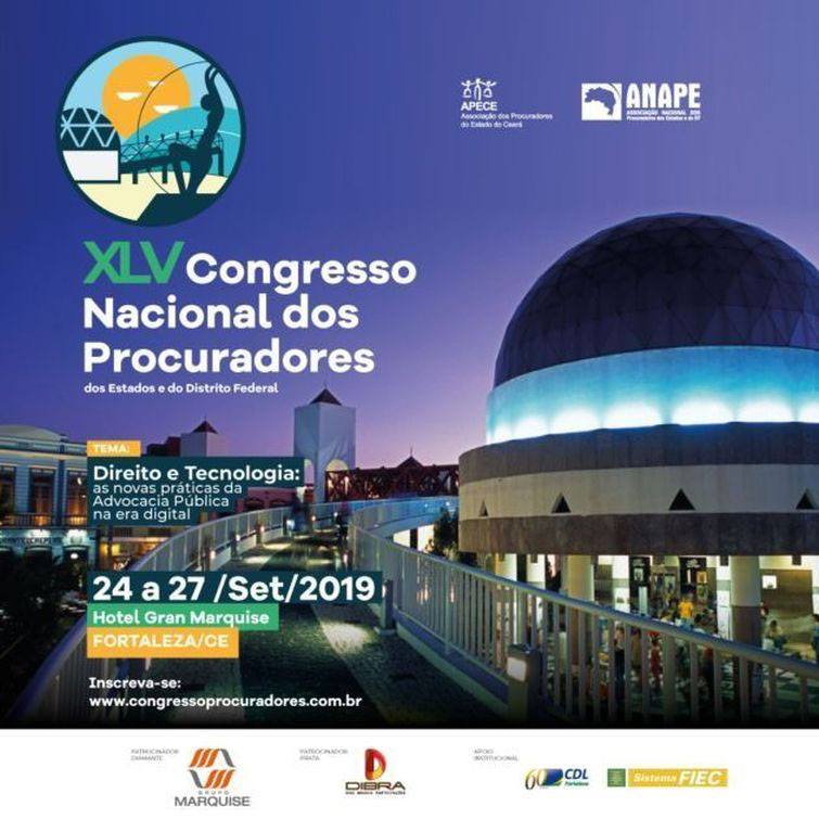 Congresso acontece de 24 a 27 de setembro em Fortaleza, no Ceará - Foto: Divulgação Congresso acontece de 24 a 27 de setembro em Fortaleza, no Ceará - Foto: Divulgação