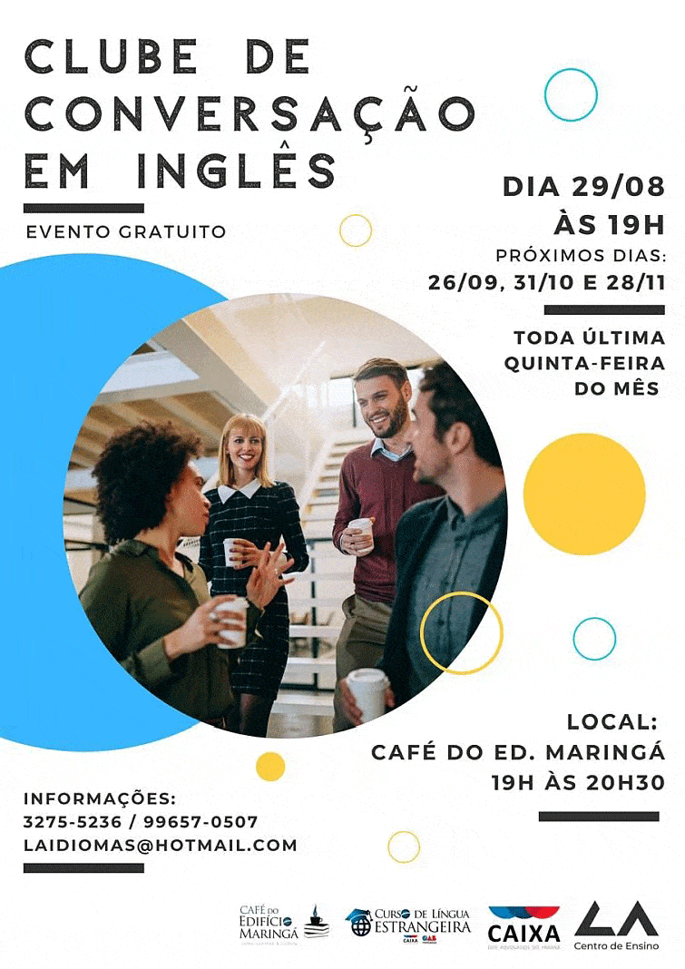 Inscrições gratuitas para advogados : (41) 3275-5236 ou laidiomas@hotmail.com - Foto: Divulgação Inscrições gratuitas para advogados : (41) 3275-5236 ou laidiomas@hotmail.com - Foto: Divulgação