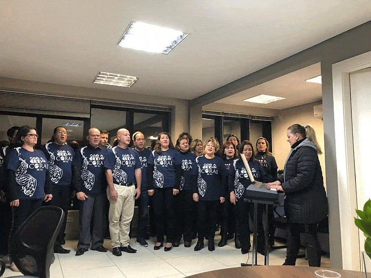 Coral da CAA e OAB Paraná PR - Foto: Divulgação Coral da CAA e OAB Paraná PR - Foto: Divulgação