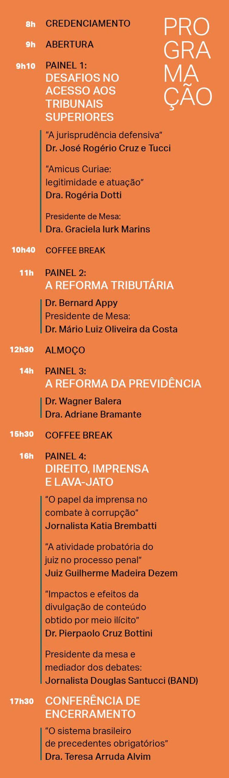 Temas atuais serão debatidos no evento - Foto: Divulgação Temas atuais serão debatidos no evento - Foto: Divulgação
