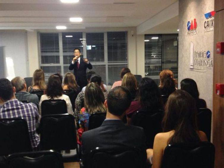 O médico psiquiatra Glauber Higa Kaio proferiu a palestra de outubro do Projeto Saúde Mental - Foto: Divulgação O médico psiquiatra Glauber Higa Kaio proferiu a palestra de outubro do Projeto Saúde Mental - Foto: Divulgação