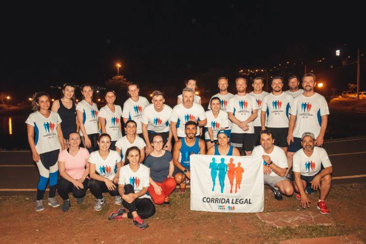 Projeto iniciou no dia 24 de outubro com treino inaugural em frente à sede na Subseção da OAB e já conta com 30 atletas - Foto: Divulgação Projeto iniciou no dia 24 de outubro com treino inaugural em frente à sede na Subseção da OAB e já conta com 30 atletas - Foto: Divulgação