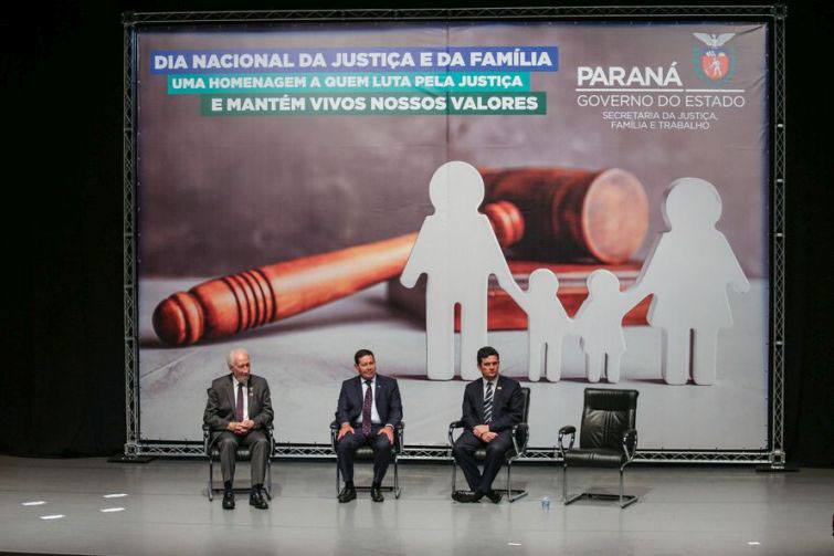 Darci Piana, general Hamilton Mourão e o ministro Sérgio Moro - Foto: Divulgação Darci Piana, general Hamilton Mourão e o ministro Sérgio Moro - Foto: Divulgação