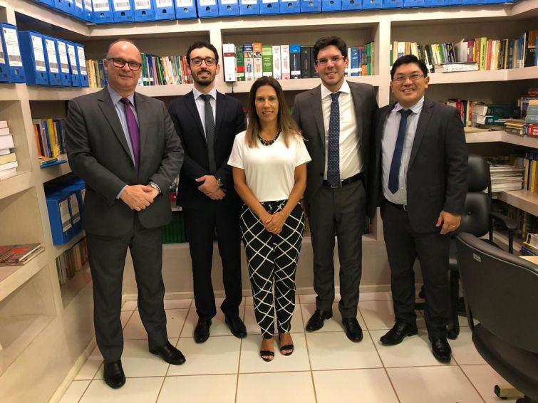 Eroulths Cortiano Junior, Bruno Máximo, Liana Sarmento de Mello Quaresma Fernando Alcântara Castelo e Marcos Massashi Horita - Foto: Divulgação Eroulths Cortiano Junior, Bruno Máximo, Liana Sarmento de Mello Quaresma Fernando Alcântara Castelo e Marcos Massashi Horita - Foto: Divulgação