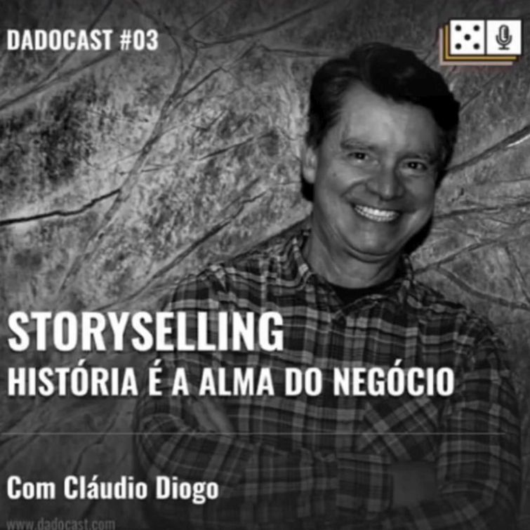 Cláudio Diogo foi o convidado do DadoCast - Foto: Divulgação Cláudio Diogo foi o convidado do DadoCast - Foto: Divulgação