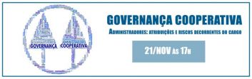 Evento sobre Governança Cooperativa acontece no dia 21, em Curitiba